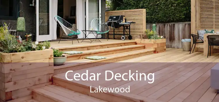 Cedar Decking Lakewood