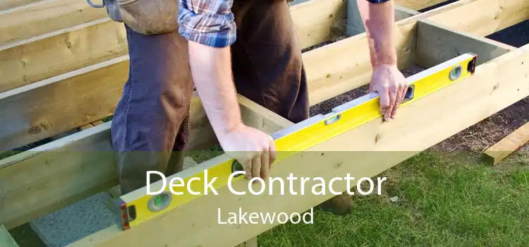 Deck Contractor Lakewood