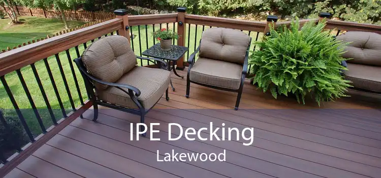 IPE Decking Lakewood