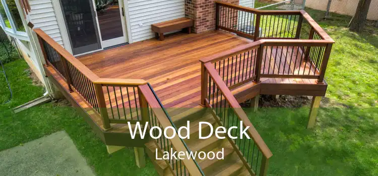 Wood Deck Lakewood