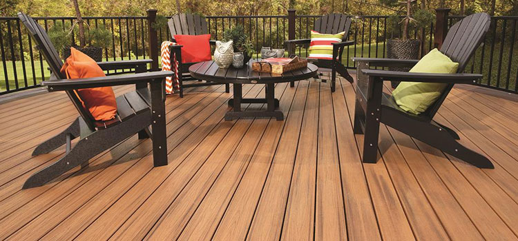 Black TREX Decking in Lakewood, CA